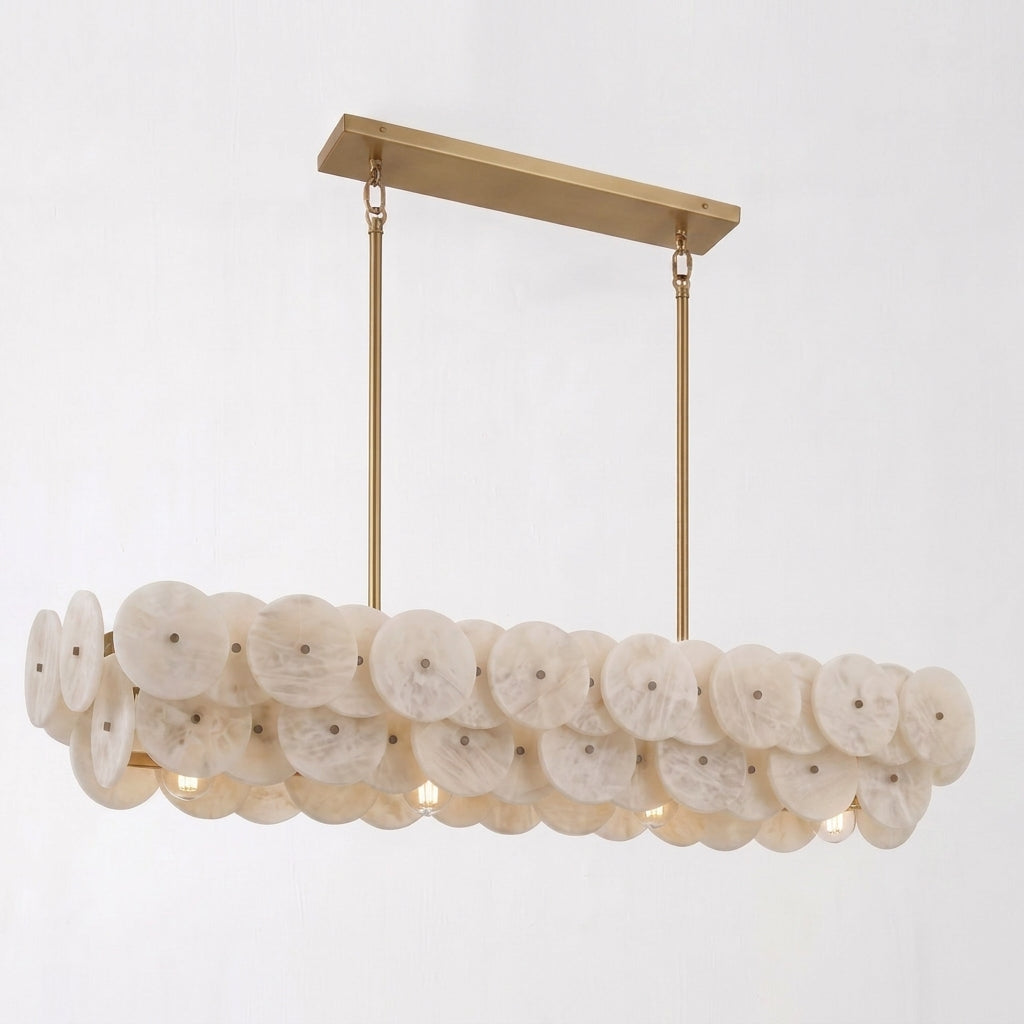 Corvenstone Alabaster-Kronleuchter