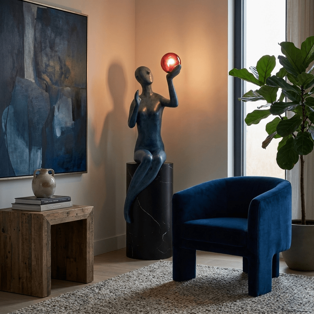 Liorael Poise Skulpturen-Tischlampe
