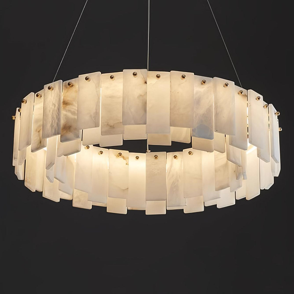 Vodore Alabaster Pendelleuchte