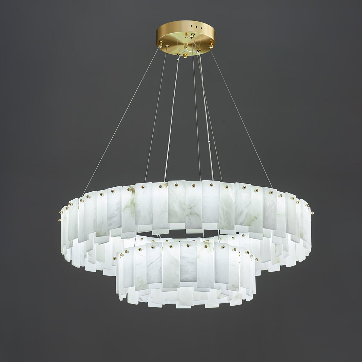 Vodore Alabaster Pendelleuchte