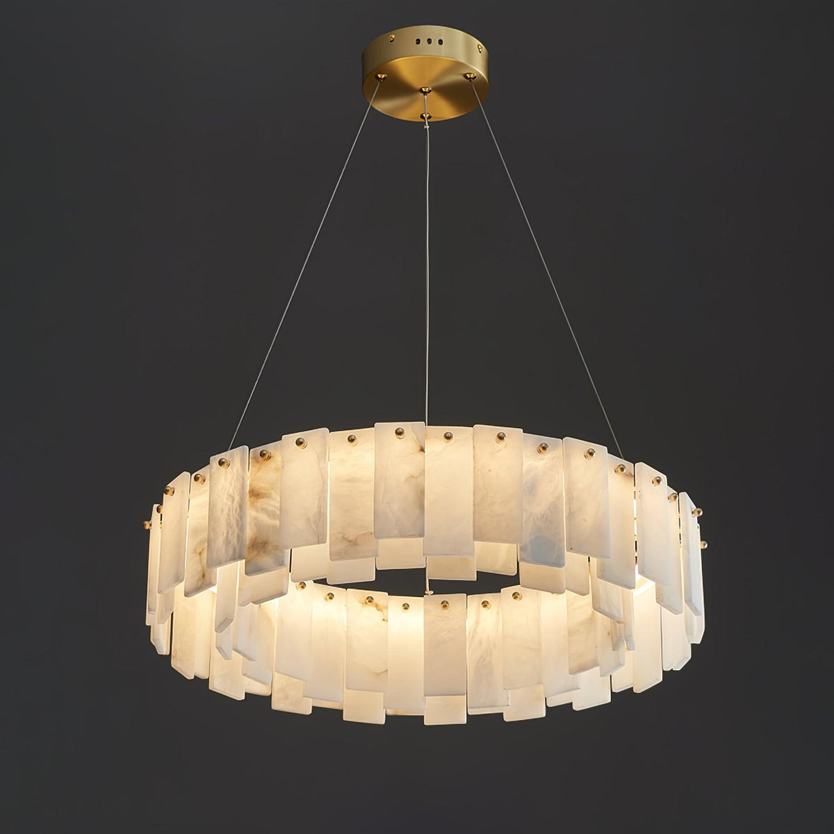 Vodore Alabaster Pendelleuchte