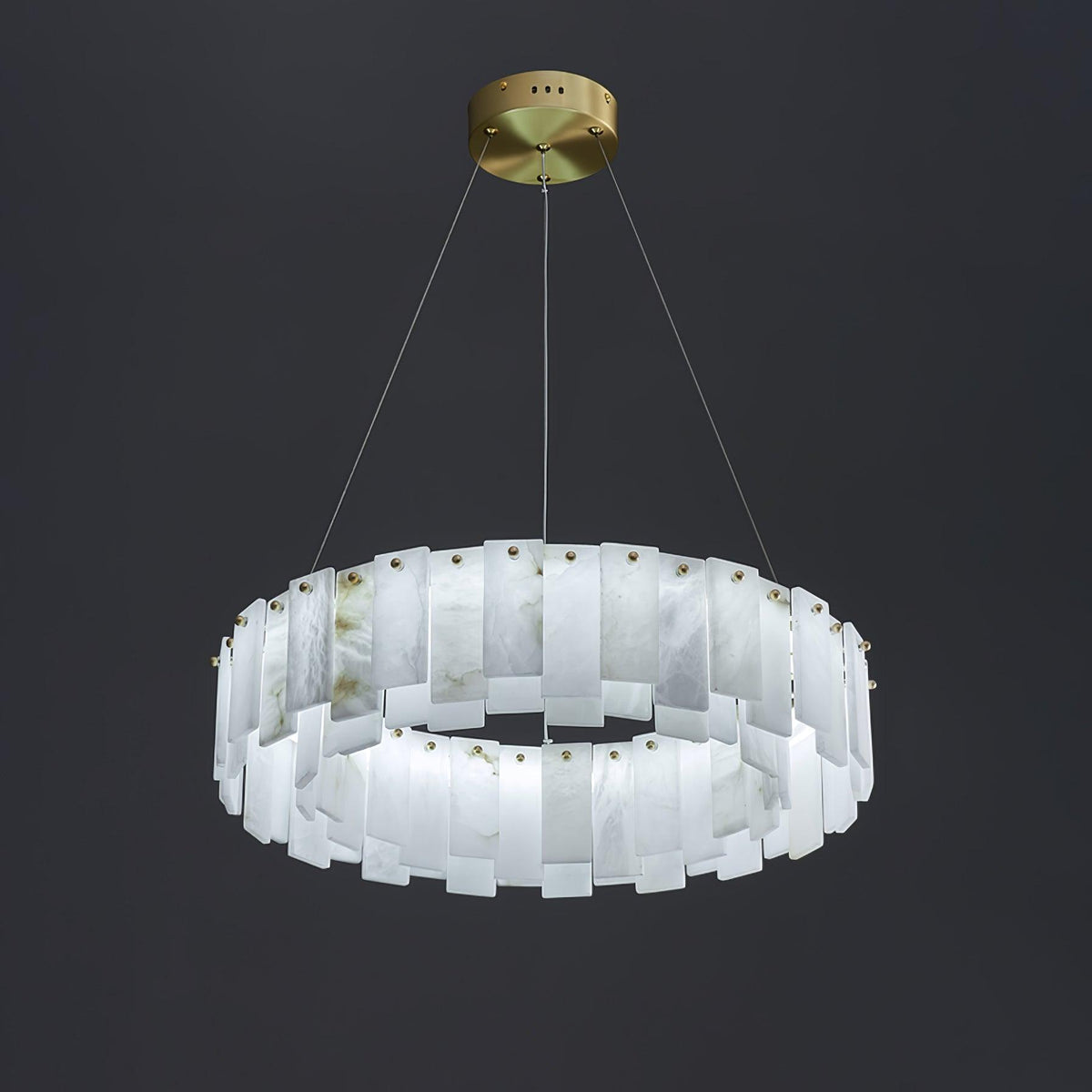 Vodore Alabaster Pendelleuchte