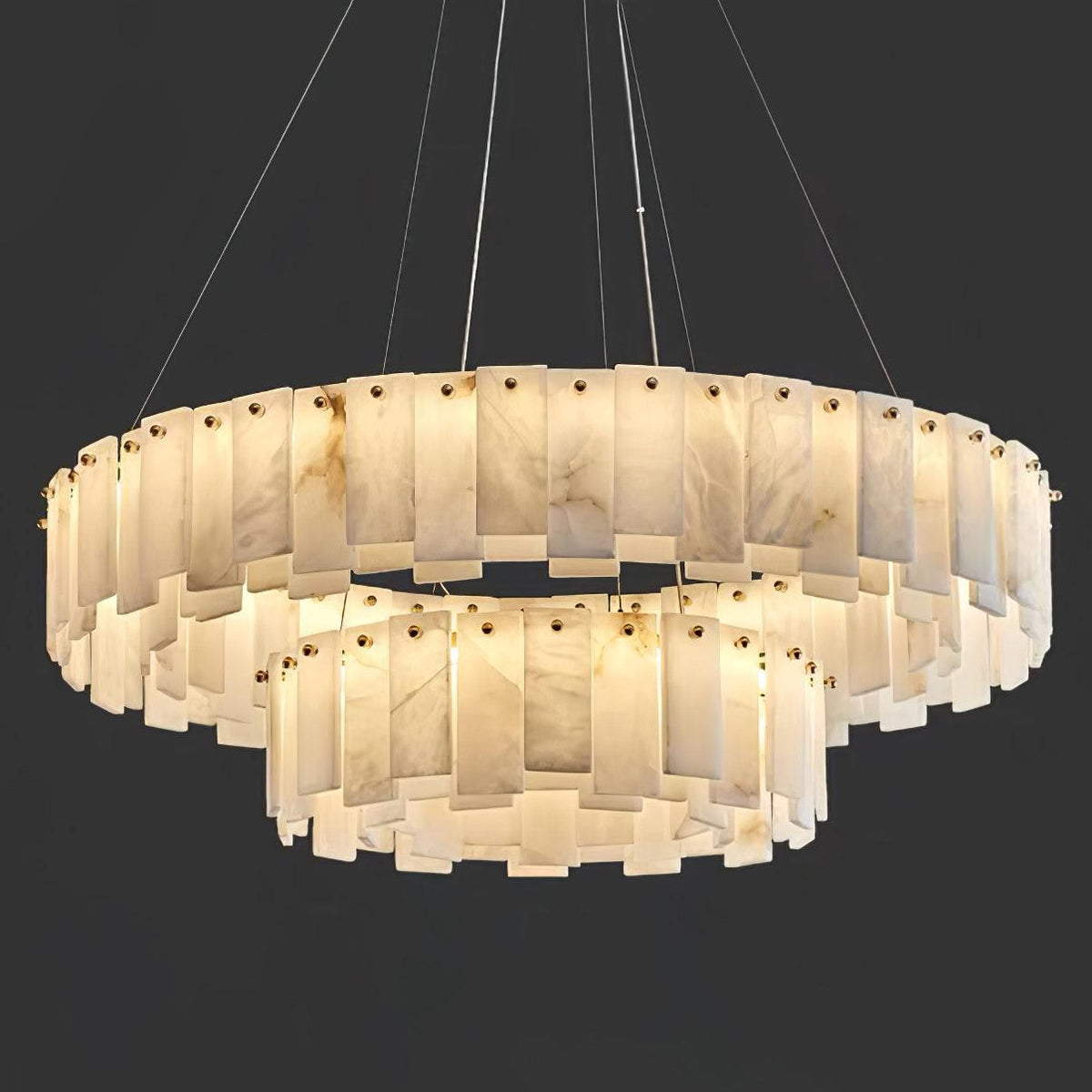 Vodore Alabaster Pendelleuchte