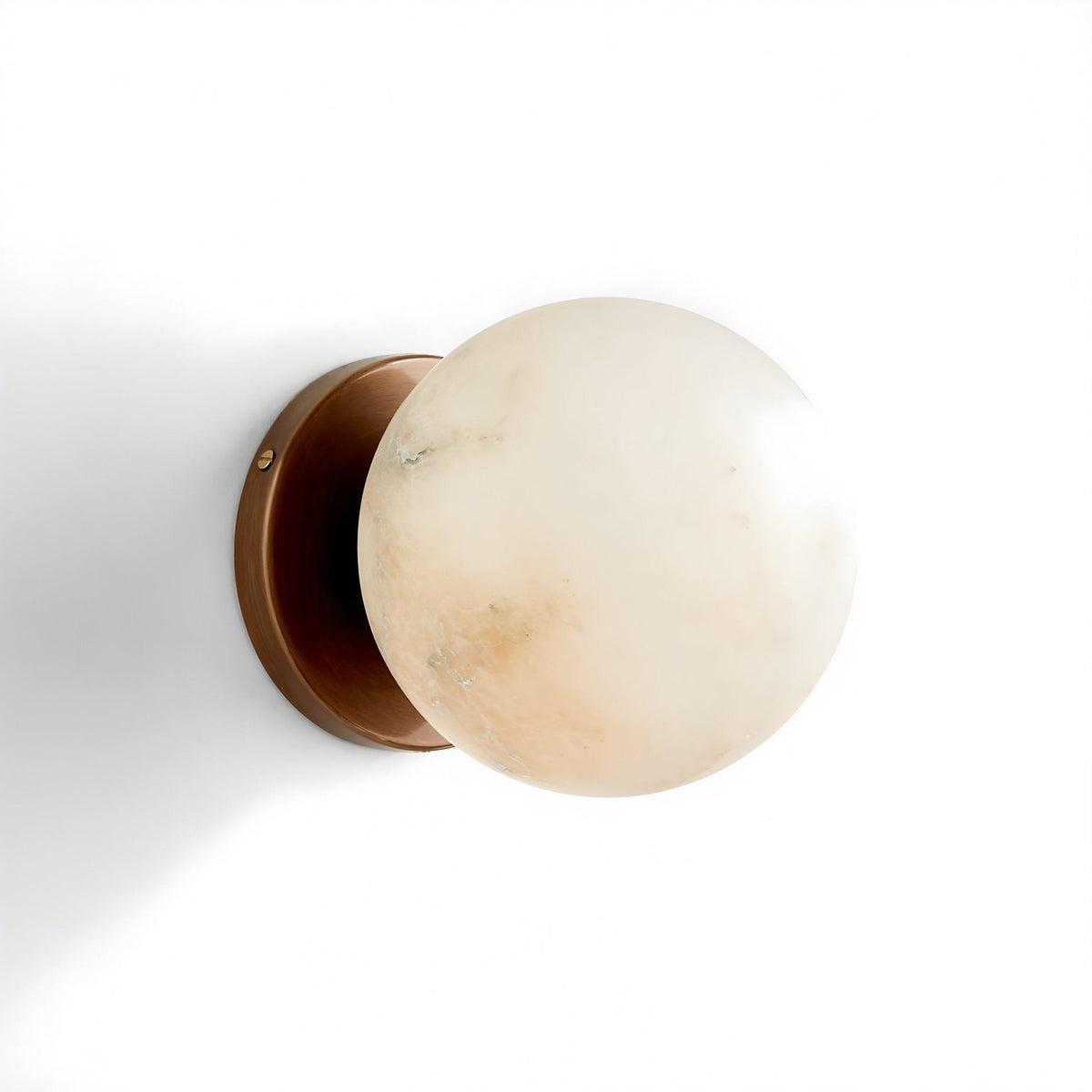 Avenisenne Twobody Celestial Doppelte Alabaster-Wandleuchte