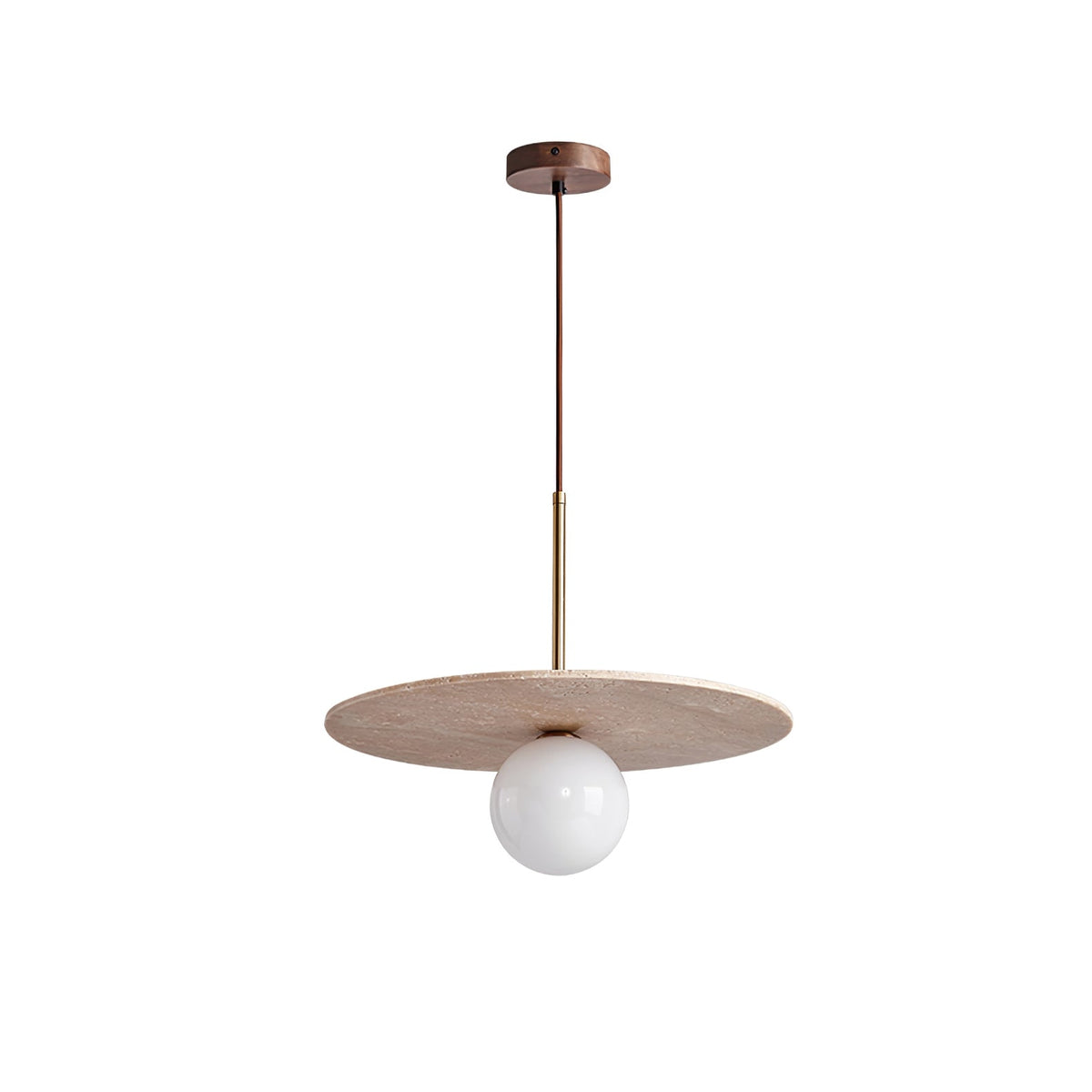 Noreielle Travertine Pendelleuchte