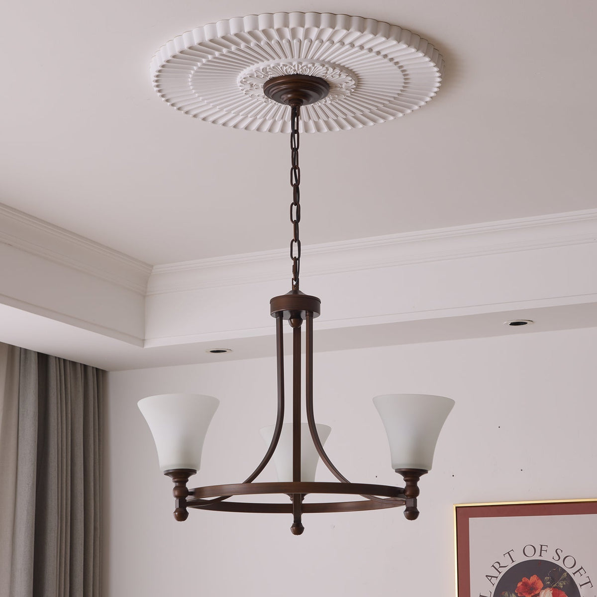 Celestine Kronleuchter Traditionelle Eleganz Vintage Glow