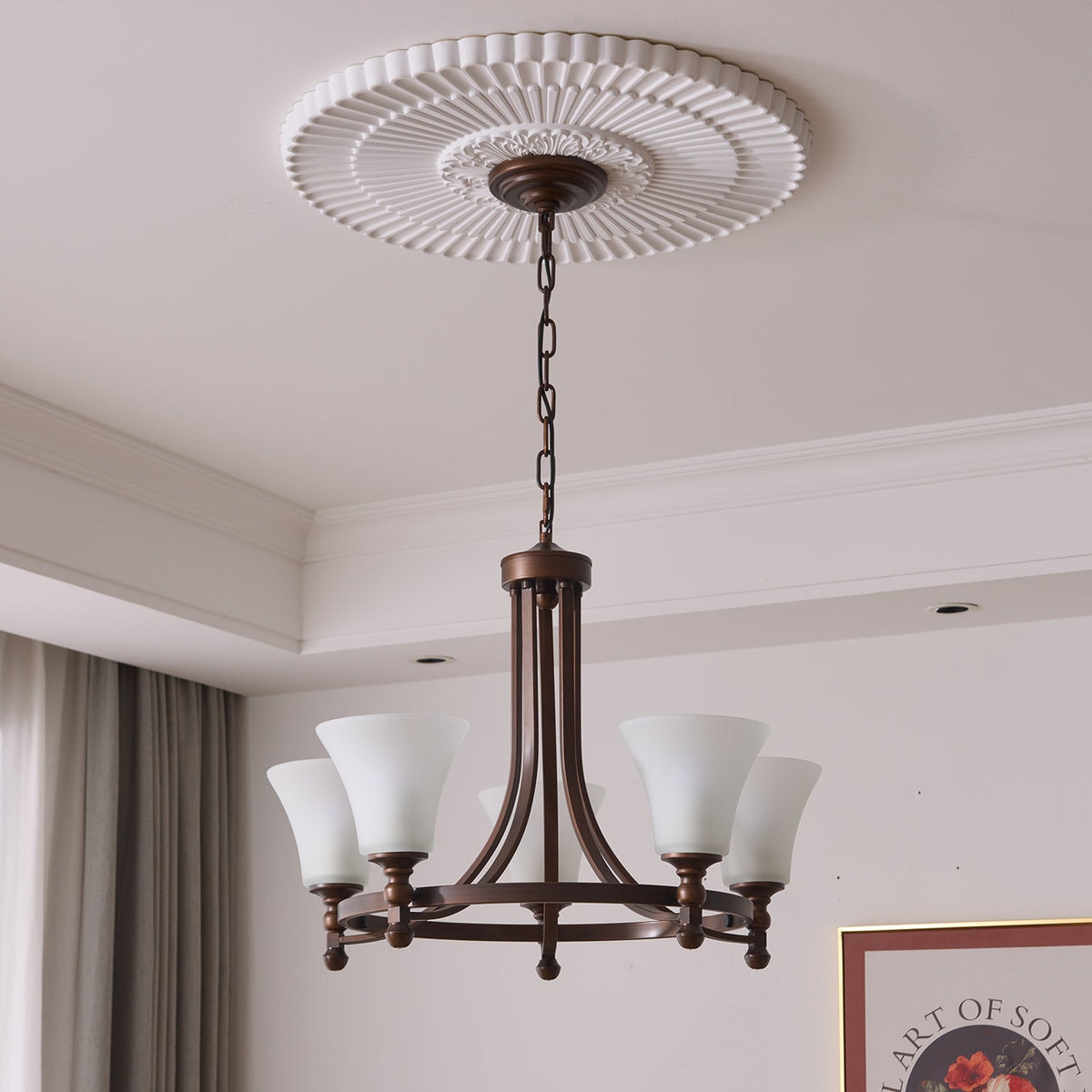 Celestine Kronleuchter Traditionelle Eleganz Vintage Glow