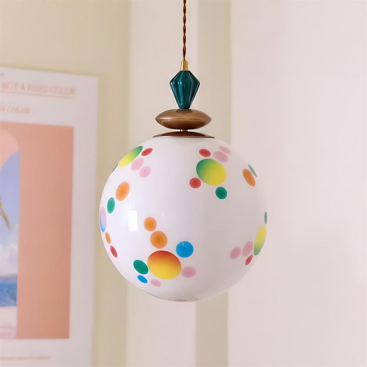 Kismet Pendelleuchte aus Glas