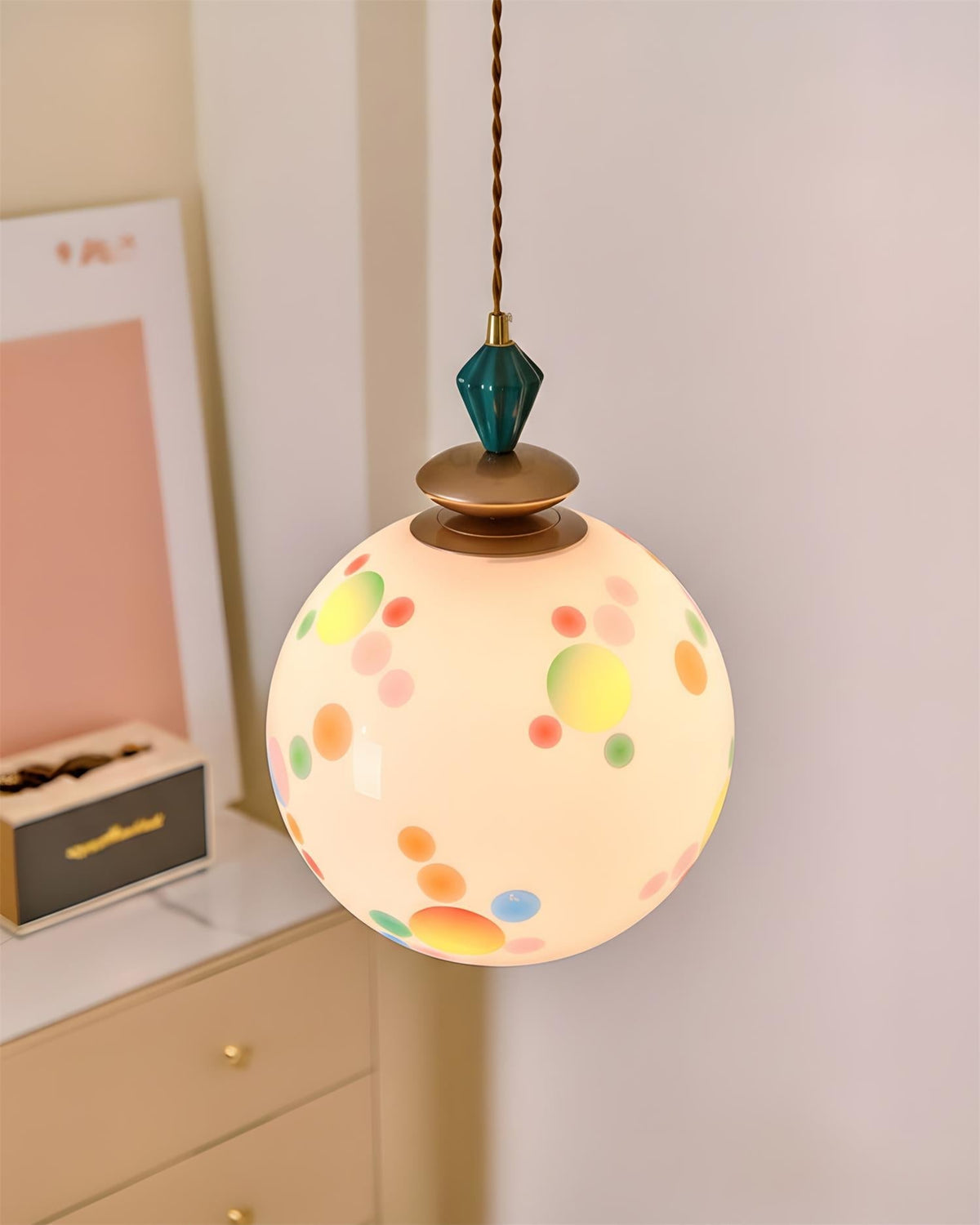 Kismet Pendelleuchte aus Glas