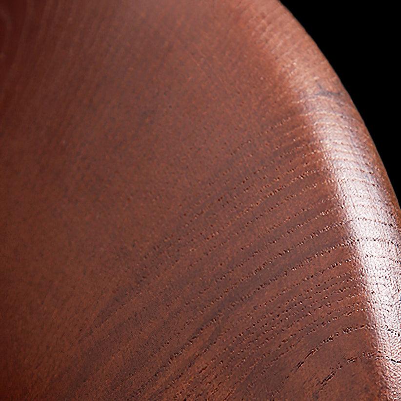 Sirixa zeitgenössische Wandleuchte aus Glas und Holz