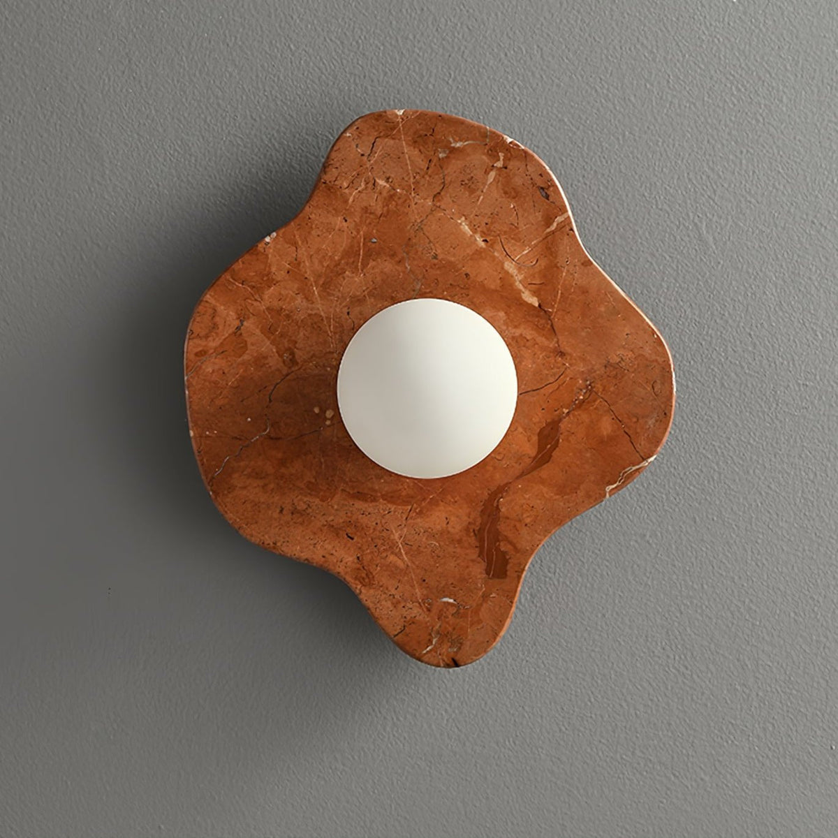 Bloom Rustic Marmor-Wandleuchte