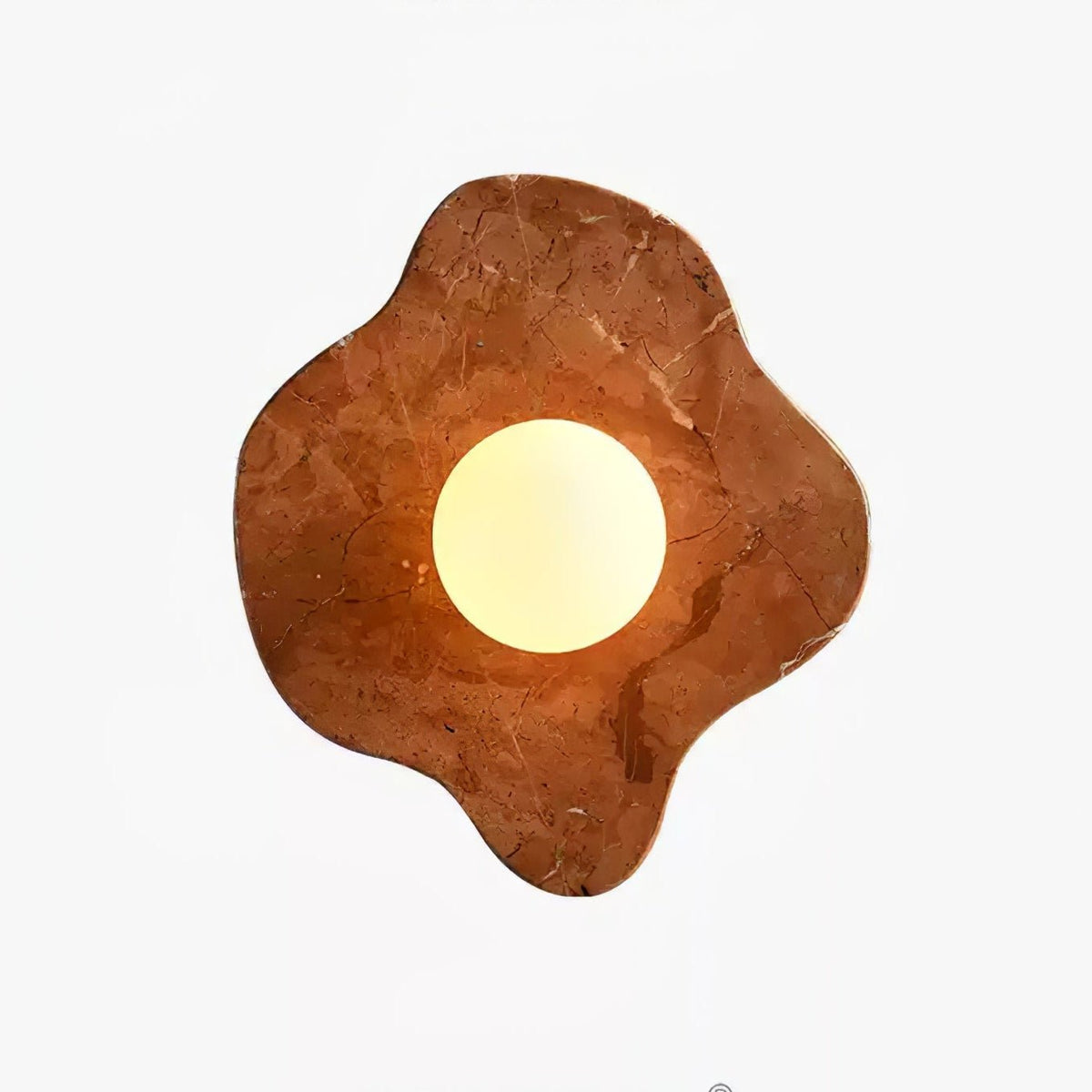 Bloom Rustic Marmor-Wandleuchte
