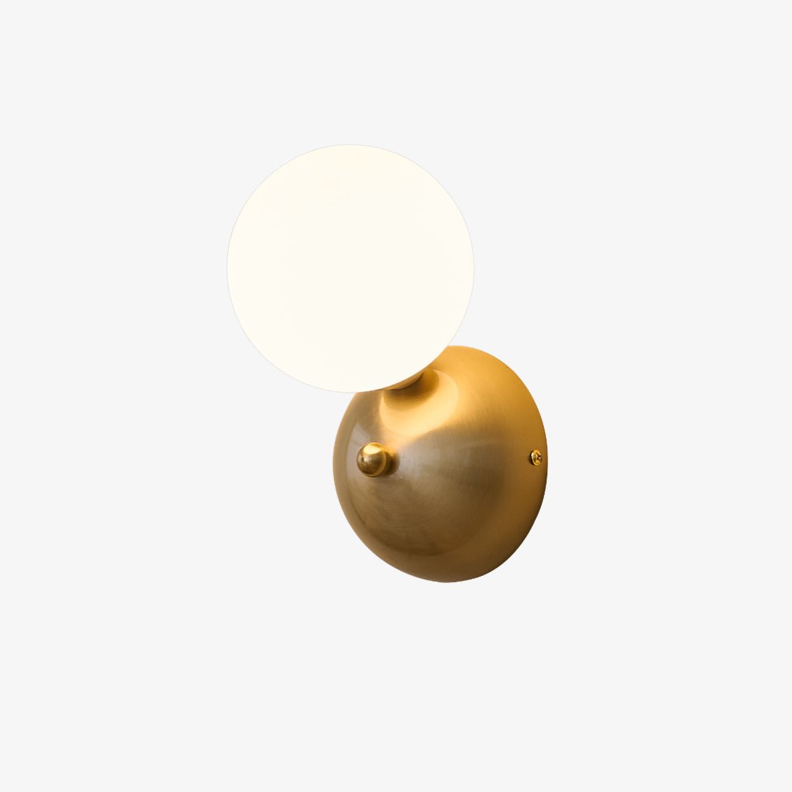 Ordoran zeitgenössische minimalistische Wandleuchte aus Glas