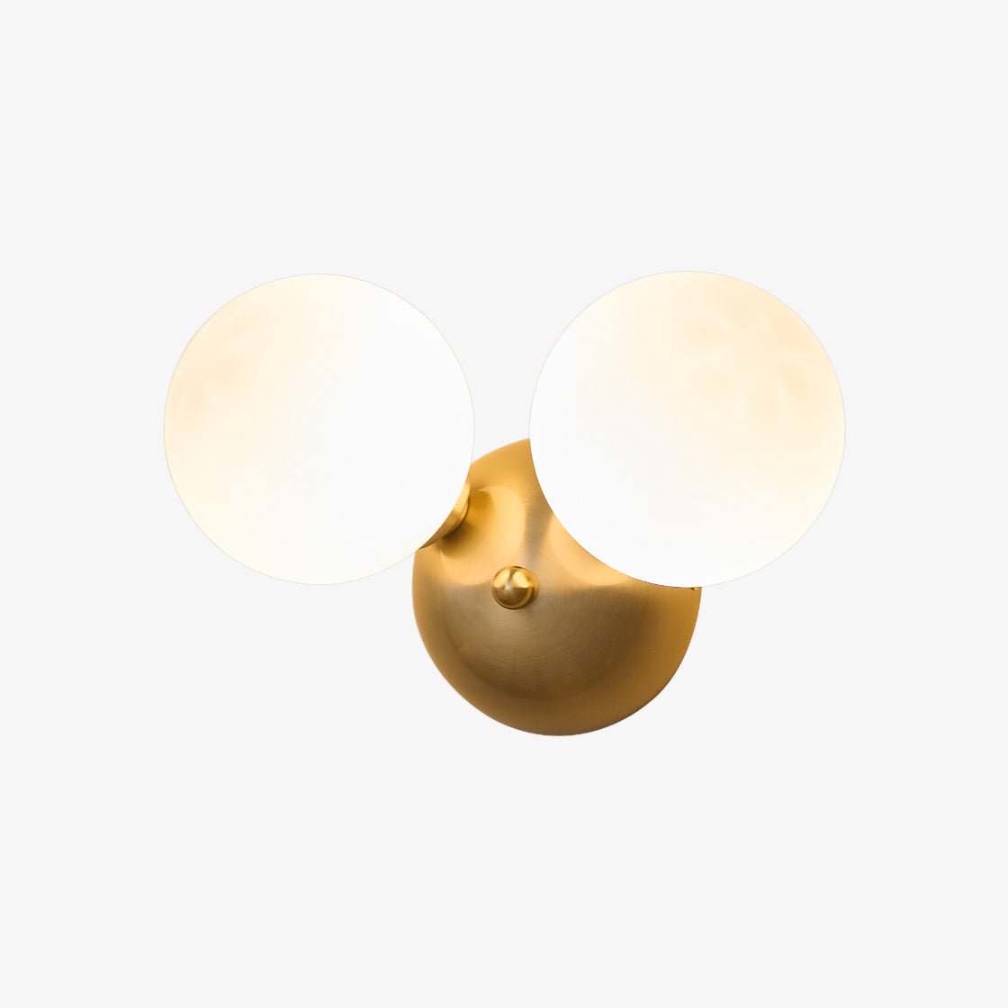 Ordoran zeitgenössische minimalistische Wandleuchte aus Glas