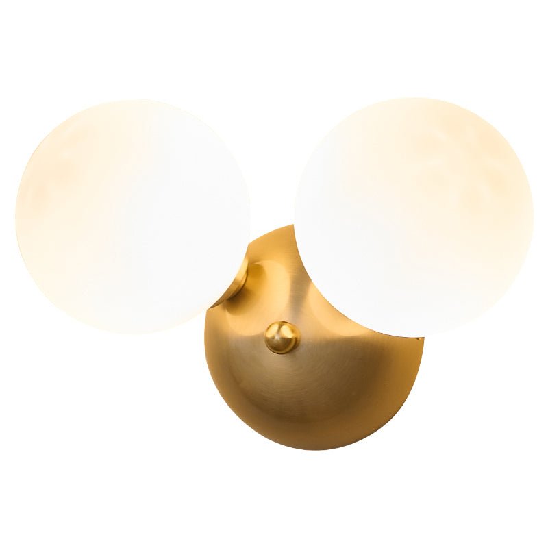 Ordoran zeitgenössische minimalistische Wandleuchte aus Glas