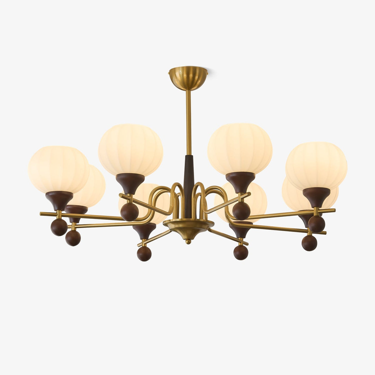 Anorionis Kronleuchter aus Holz im traditionellen Premium-Stil