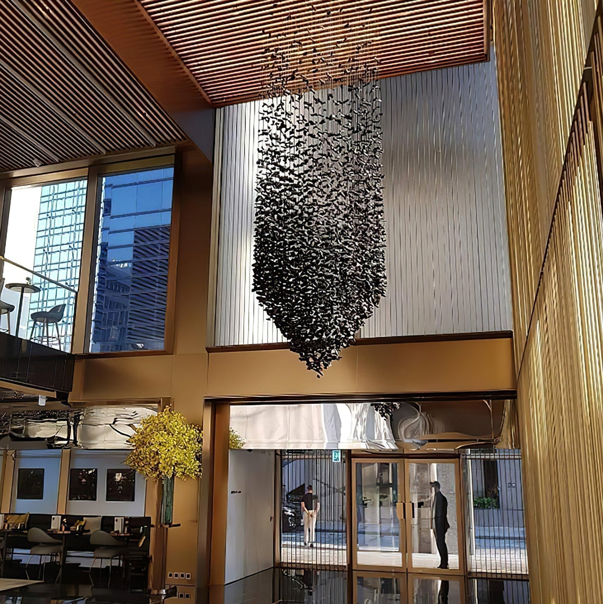 Mareelle Charcoal Stone Sculptural Kronleuchter