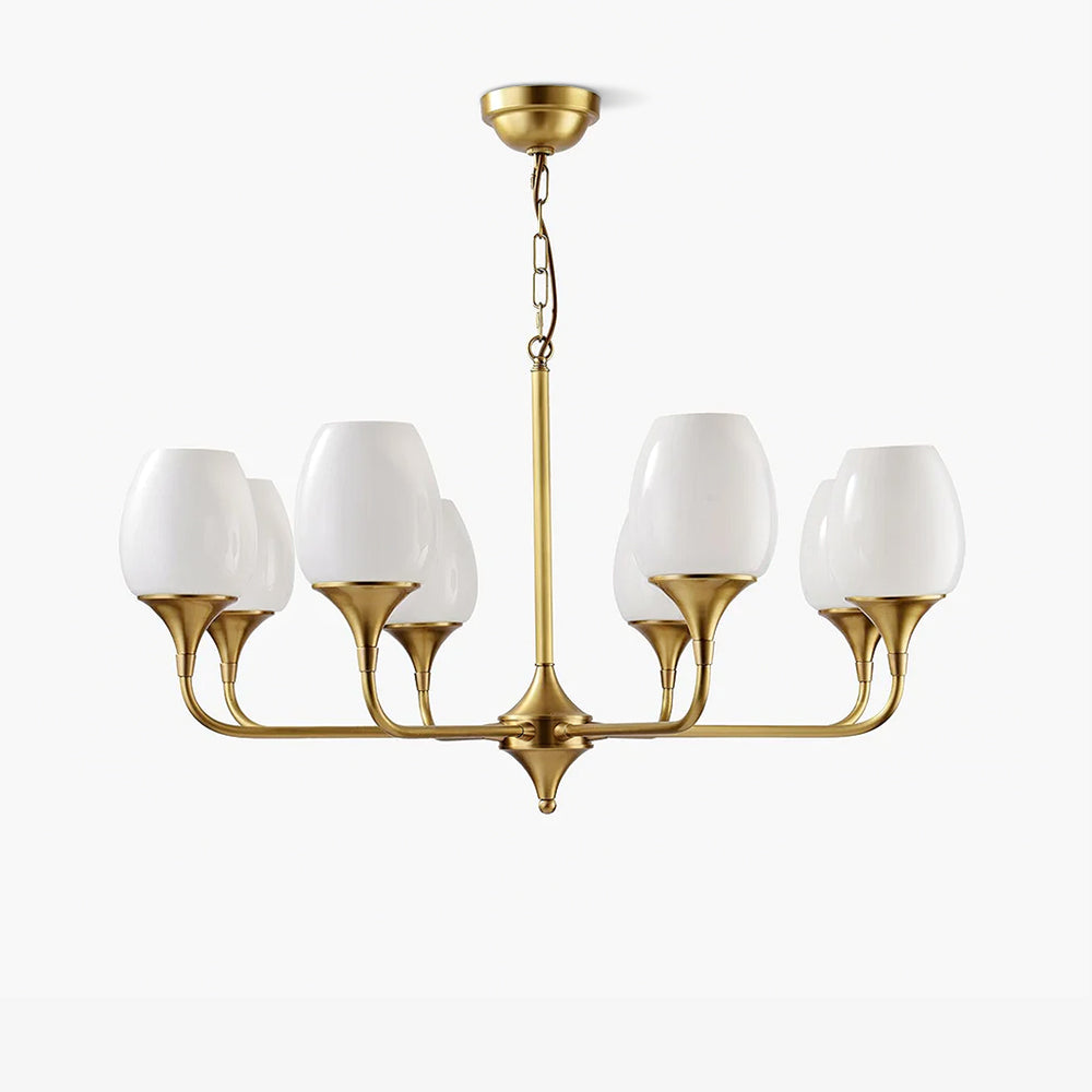 Gleam Kronleuchter elegante Kronleuchte aus Messing