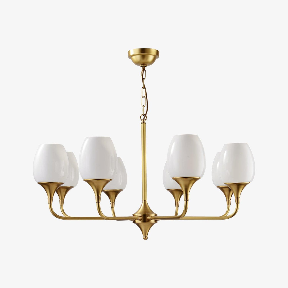 Gleam Kronleuchter elegante Kronleuchte aus Messing