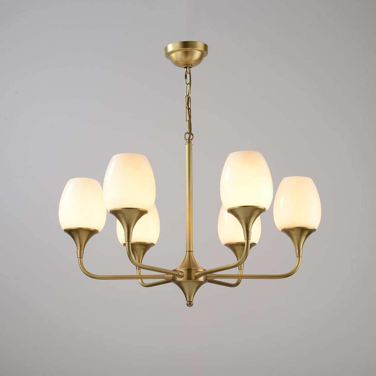 Gleam Kronleuchter elegante Kronleuchte aus Messing