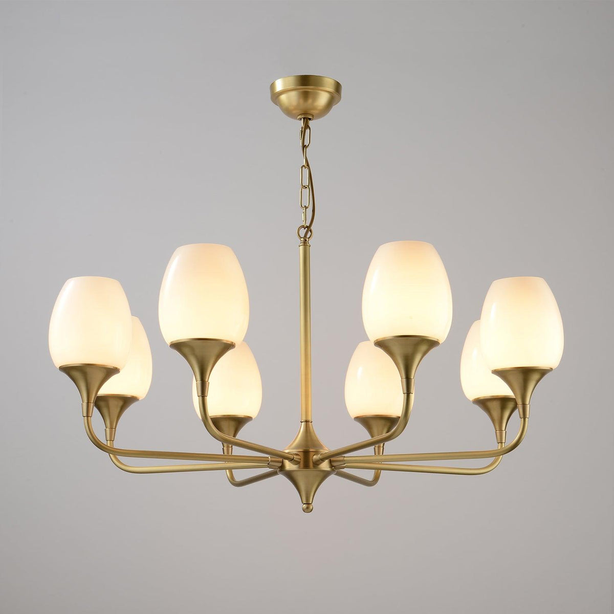Gleam Kronleuchter elegante Kronleuchte aus Messing