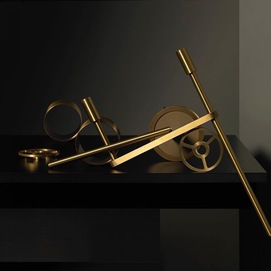 Zorinaris Premium zeitgenössische Kunst-Kristall-Wandleuchte