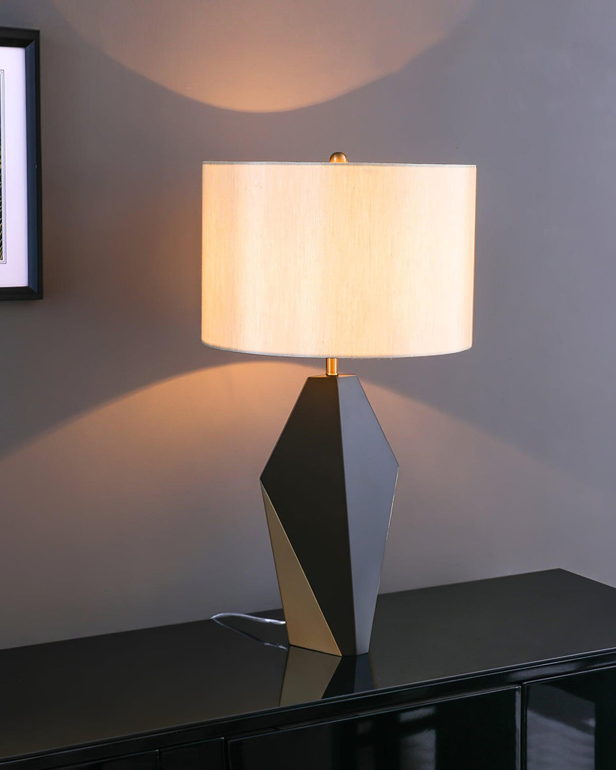 Prism zeitgenössische Stoff-Tischlampe