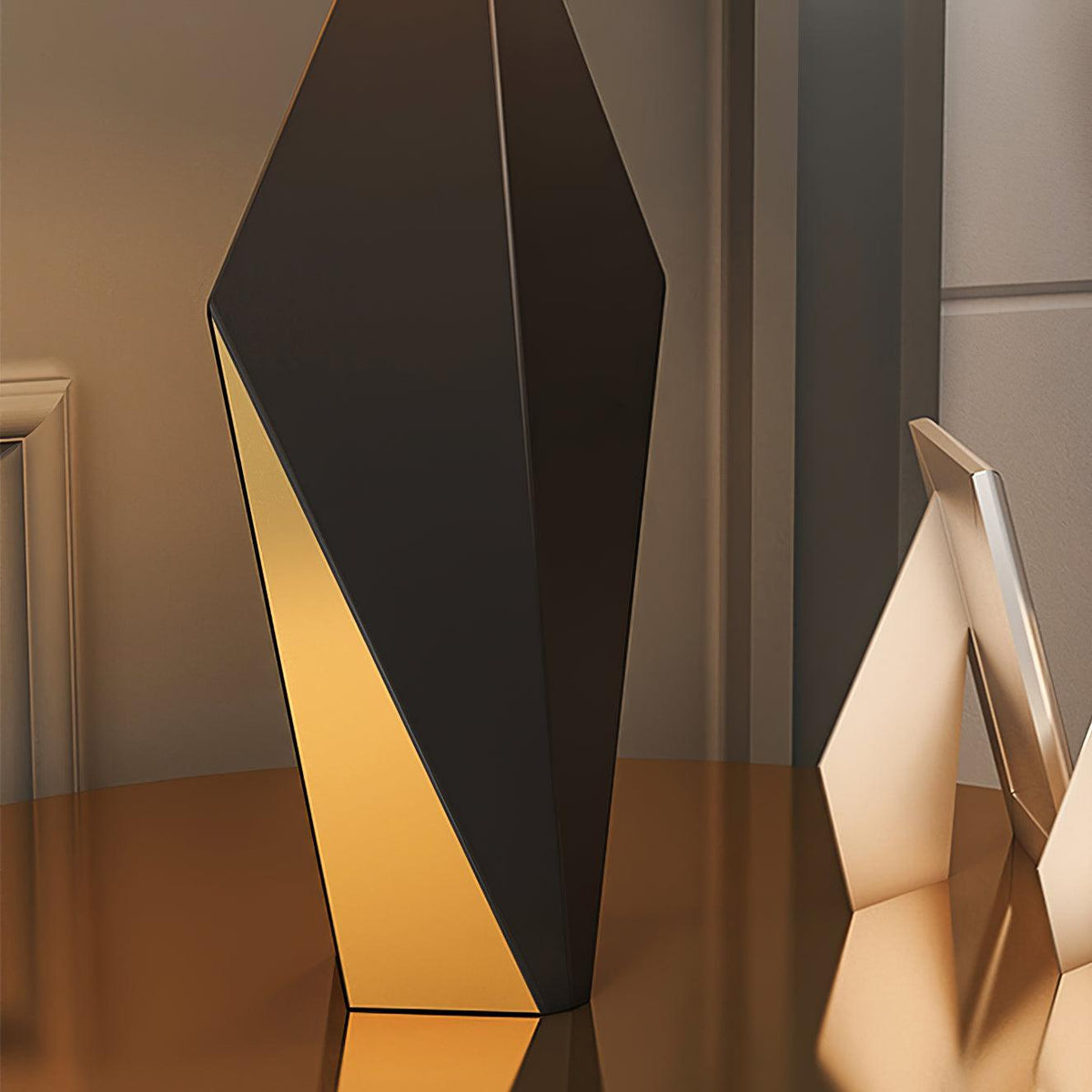 Prism zeitgenössische Stoff-Tischlampe
