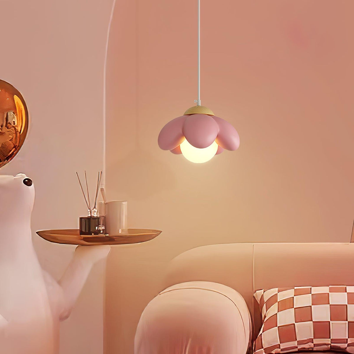 Clae Kunstharz-Pendelleuchte Cozy Artistic
