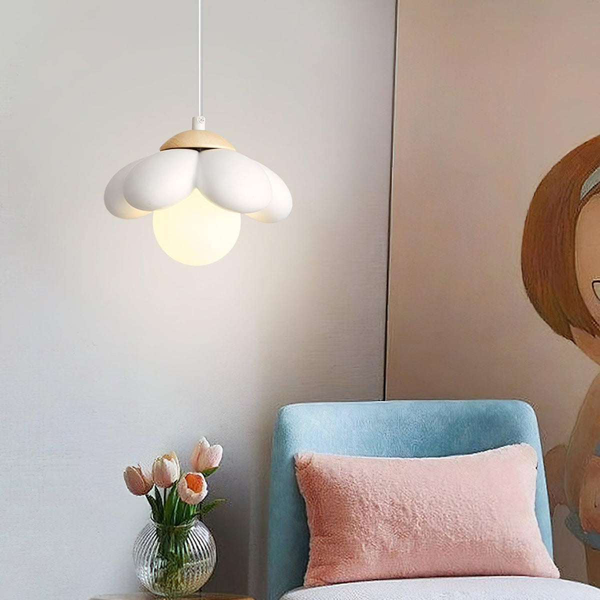 Clae Kunstharz-Pendelleuchte Cozy Artistic
