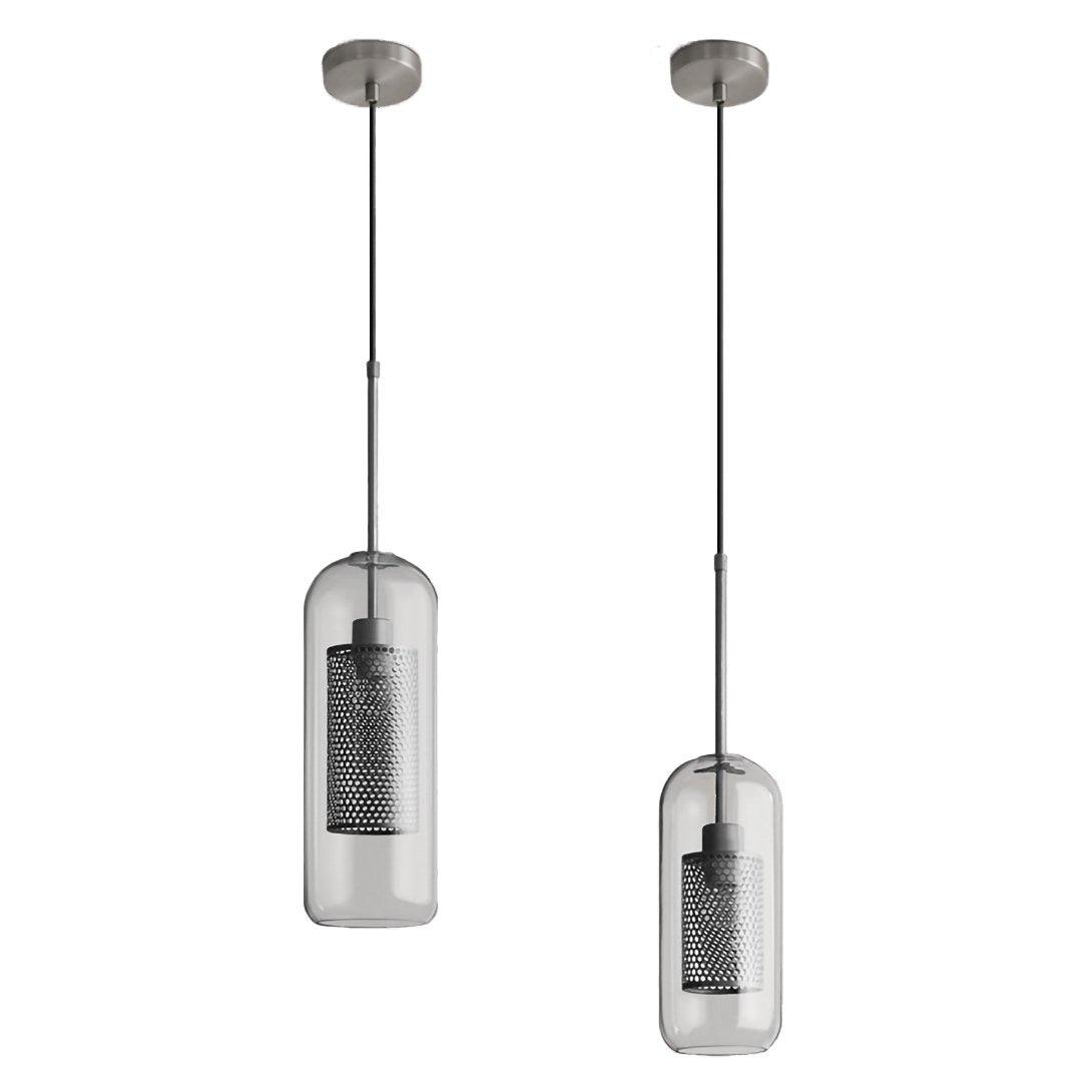 Veleine Pendelleuchte Chiswick Glas für Wohnzimmer