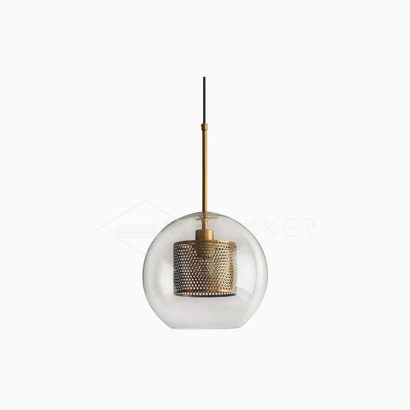 Veleine Pendelleuchte Chiswick Glas für Wohnzimmer
