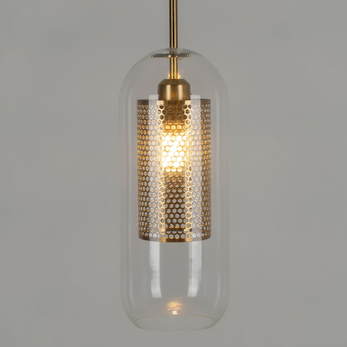 Veleine Pendelleuchte Chiswick Glas für Wohnzimmer
