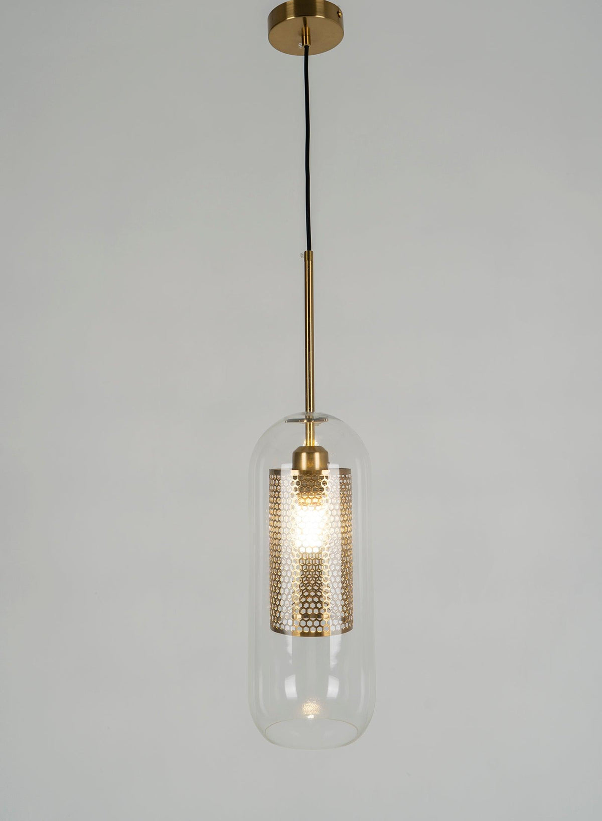 Veleine Pendelleuchte Chiswick Glas für Wohnzimmer