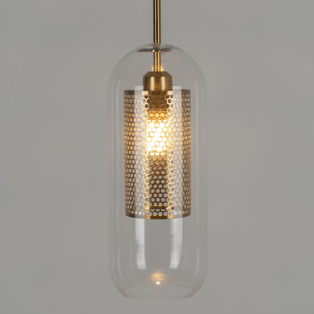 Veleine Pendelleuchte Chiswick Glas für Wohnzimmer