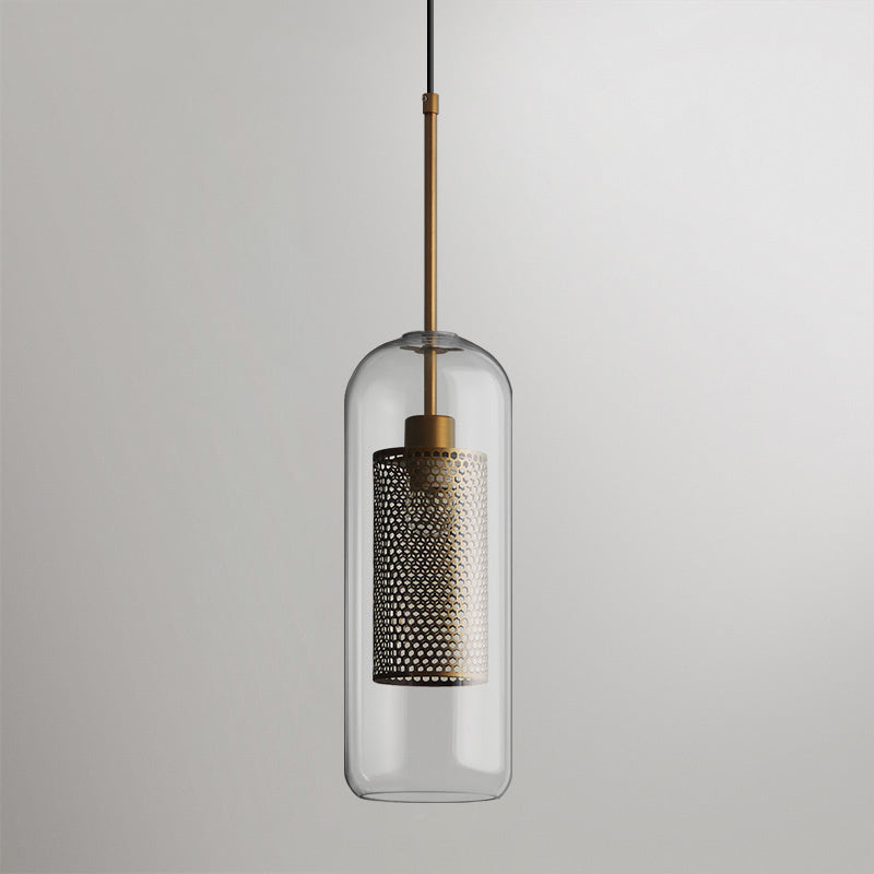 Veleine Pendelleuchte Chiswick Glas für Wohnzimmer
