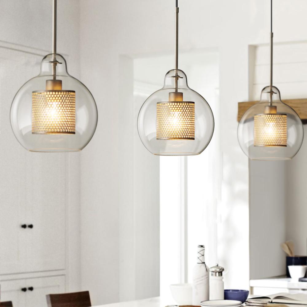 Veleine Pendelleuchte Chiswick Glas für Wohnzimmer