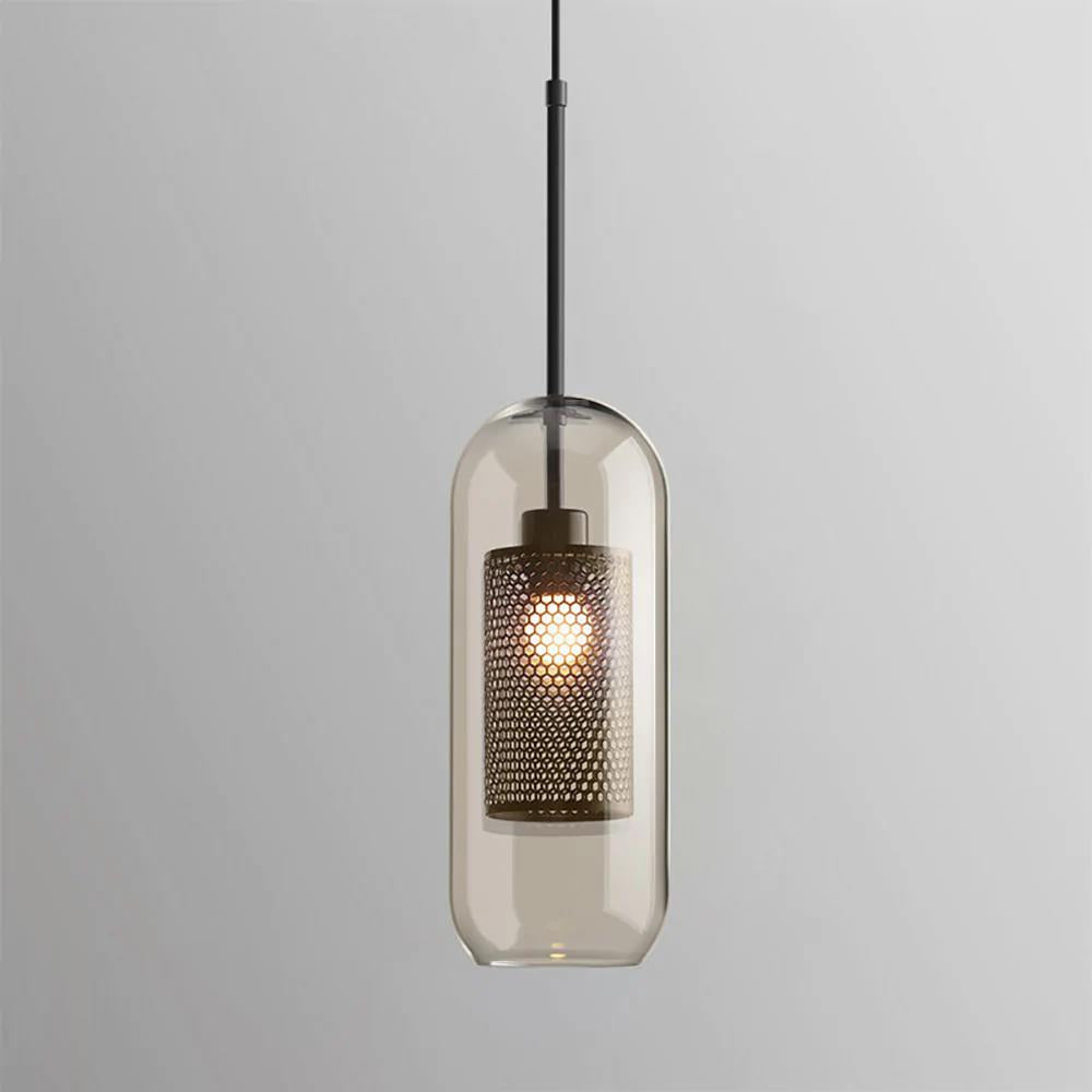 Veleine Pendelleuchte Chiswick Glas für Wohnzimmer