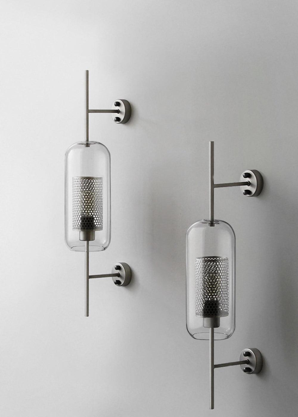 Peta Premium zeitgenössische Kunstglas-Wandleuchte
