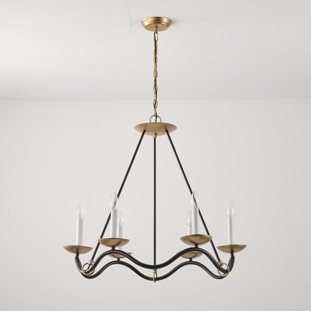 Evenor Kronleuchter Elegance Vintage in Messing