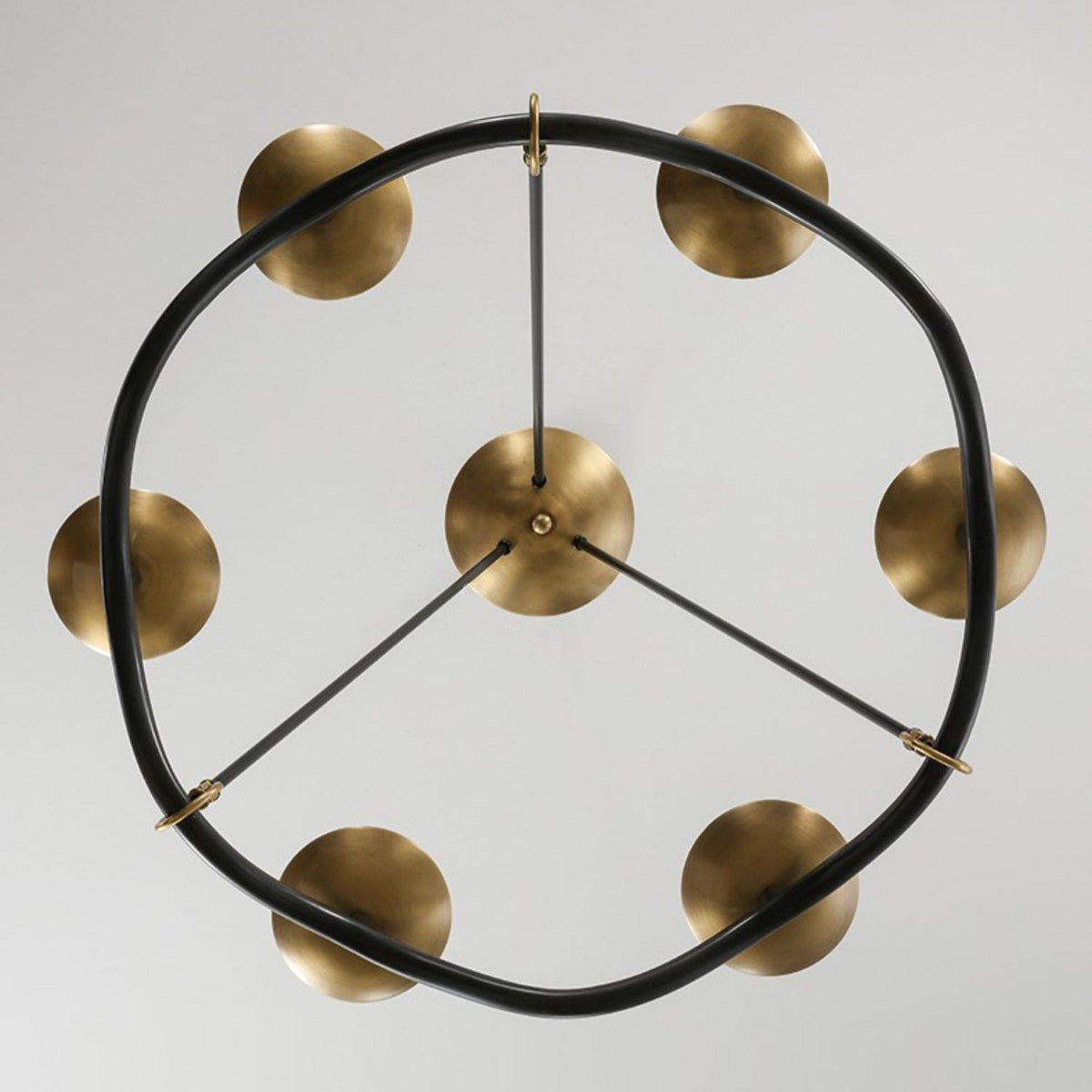 Evenor Kronleuchter Elegance Vintage in Messing