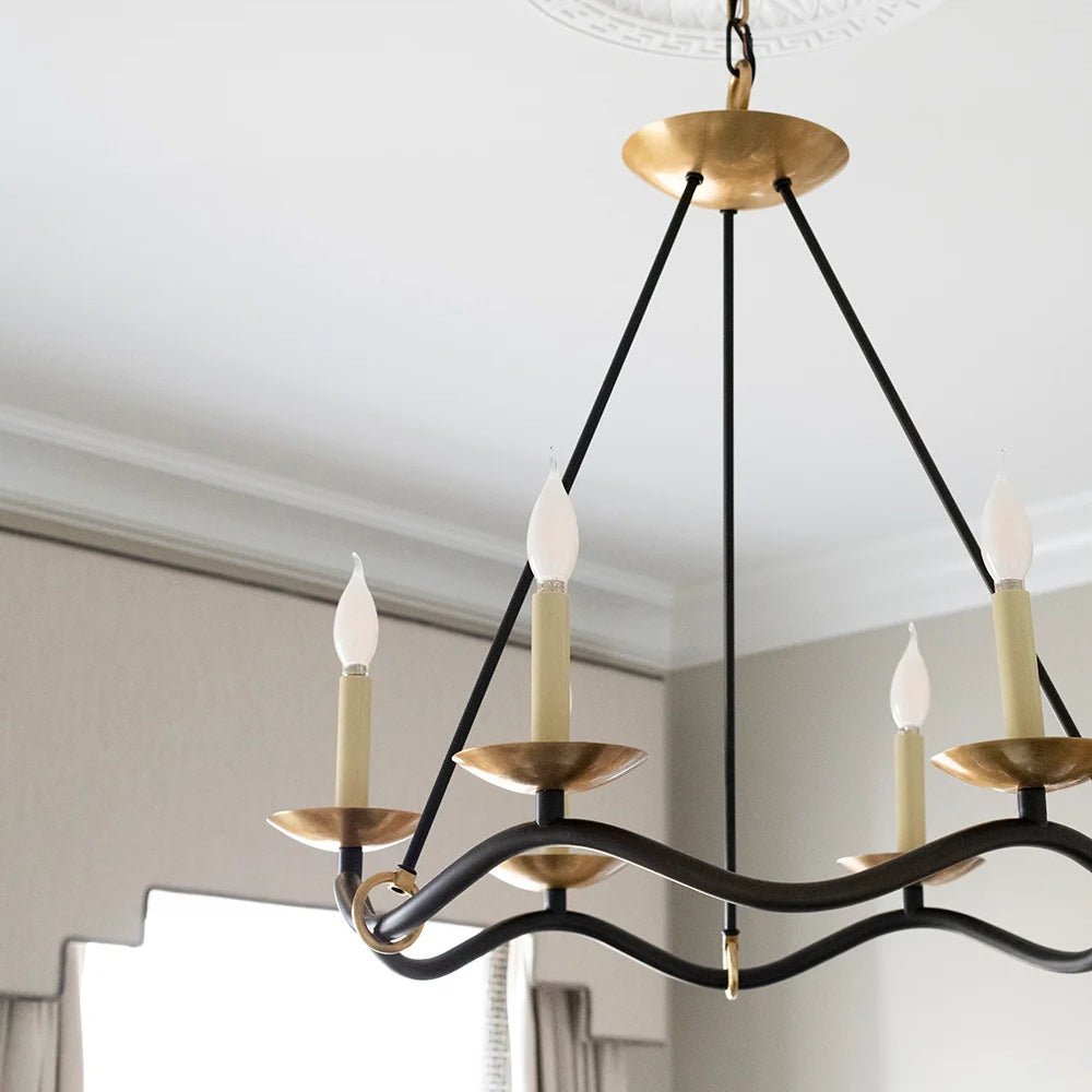Evenor Kronleuchter Elegance Vintage in Messing