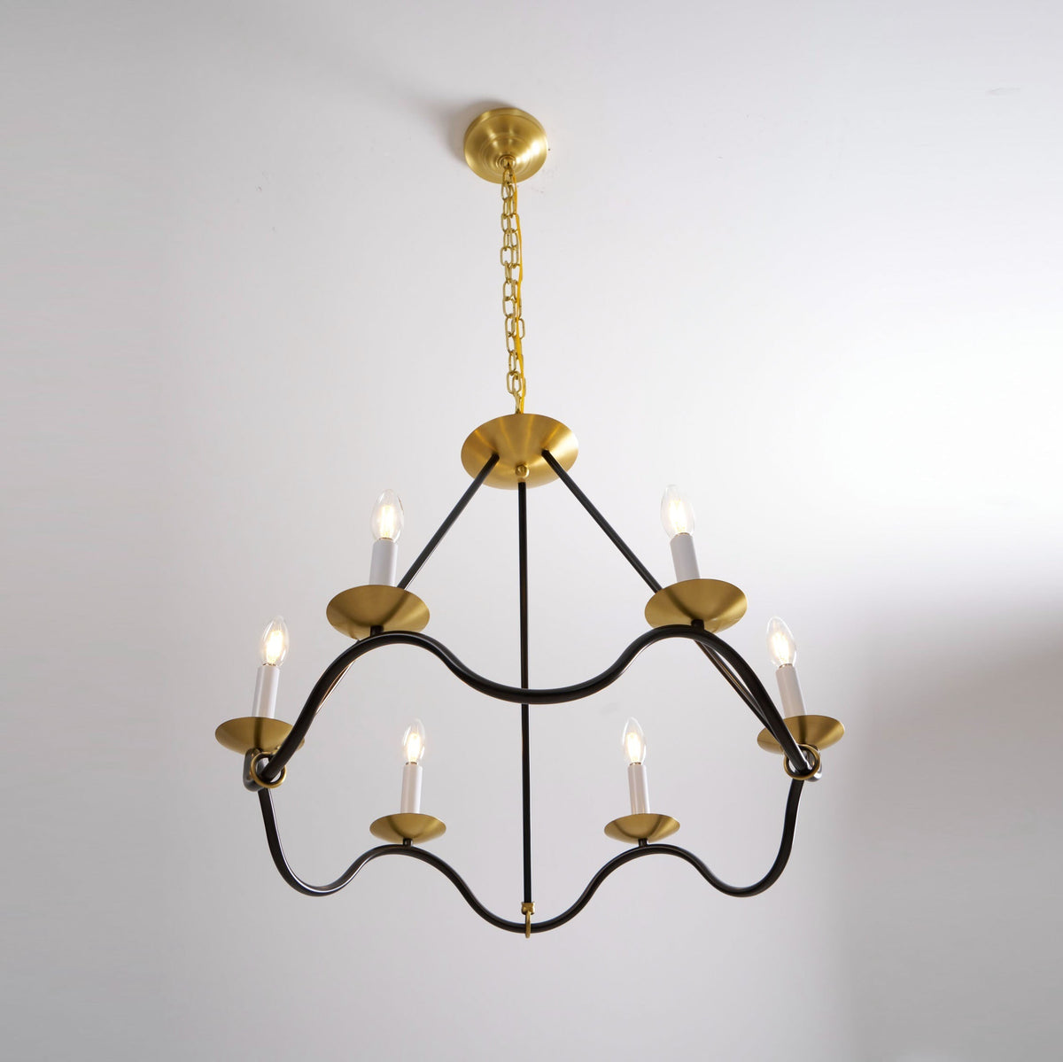 Evenor Kronleuchter Elegance Vintage in Messing