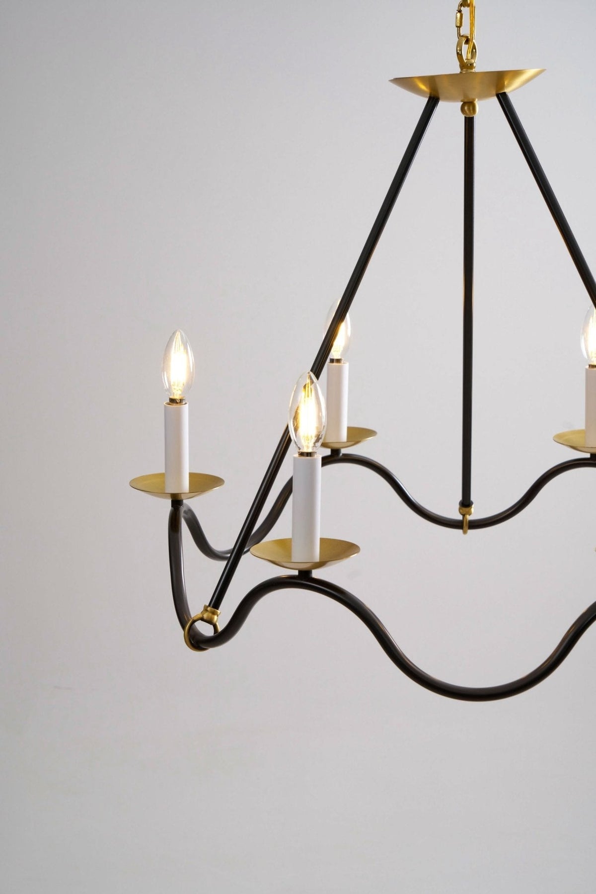 Evenor Kronleuchter Elegance Vintage in Messing
