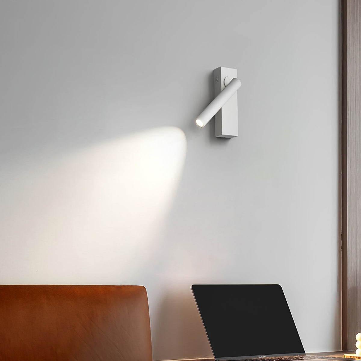 Mysorarae zeitgenössische minimalistische Wandleuchte mit Einbau