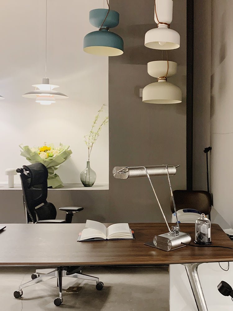 Norania Chrom-Kantilever-Tischlampe