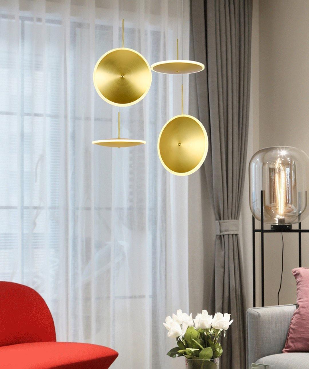 Uvenisra zeitgenössische minimalistische Pendelleuchte in Schalenform
