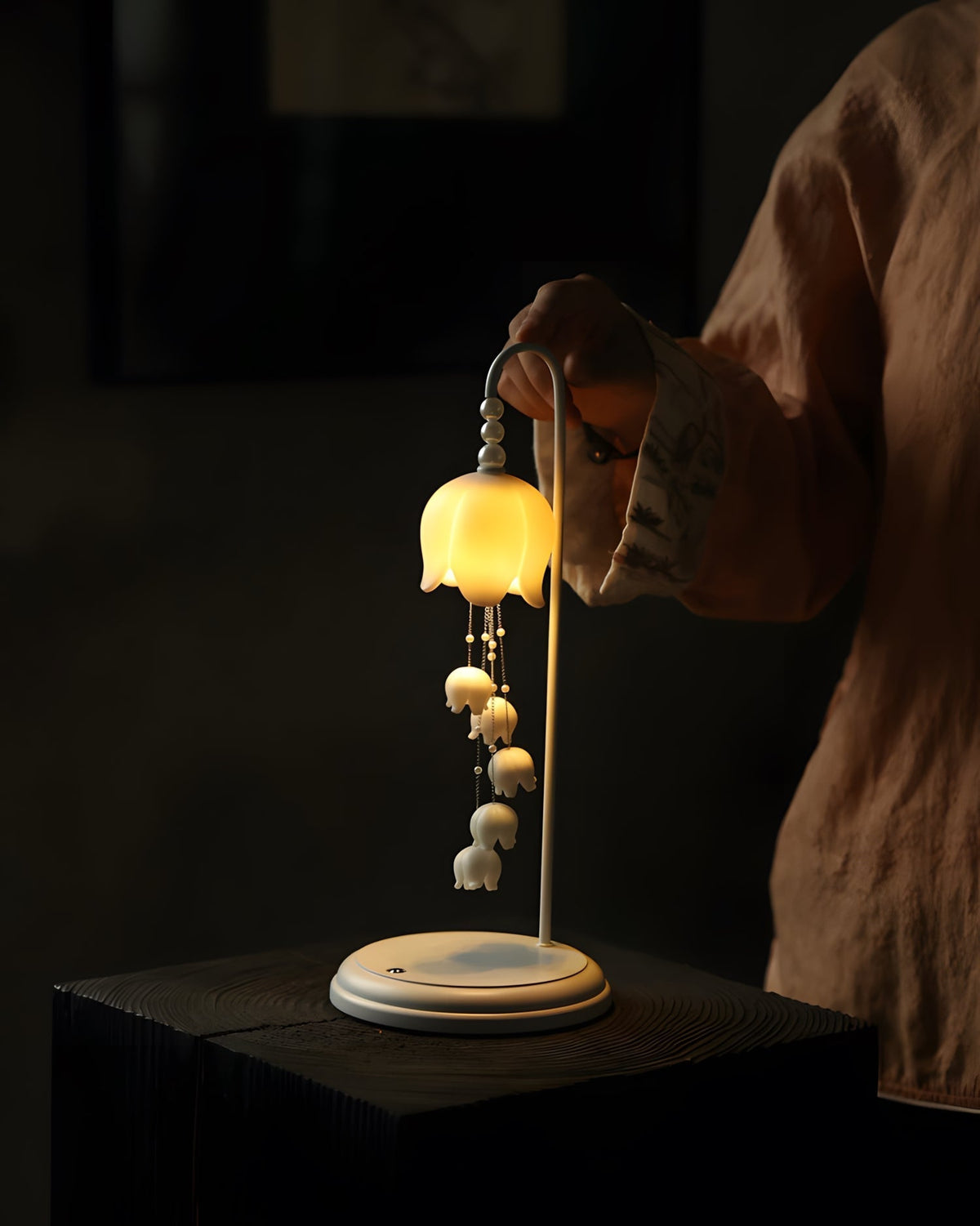 Selanora Tischlampe mit Stecker