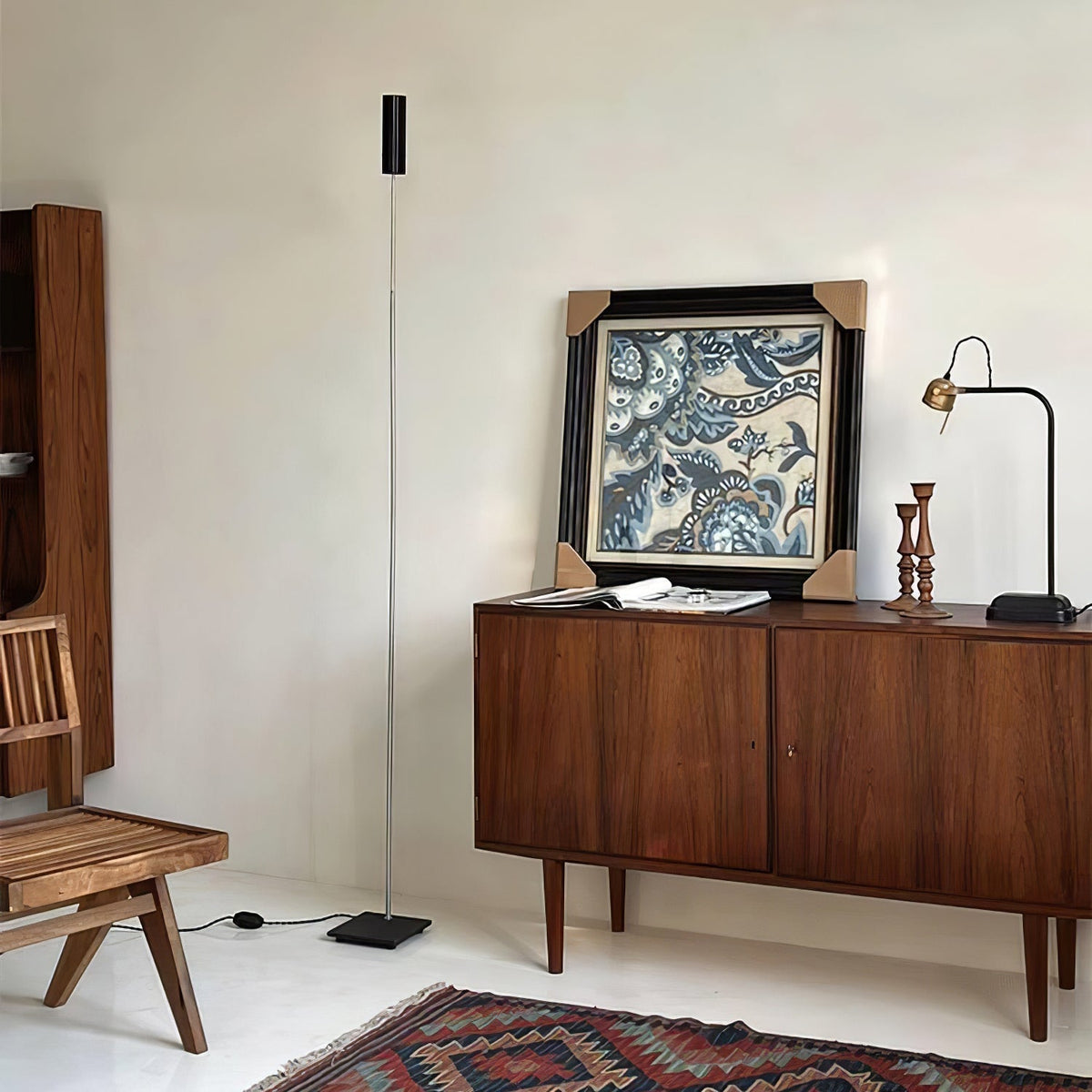 Telum Minimalistische Stehleuchte Schwarz Modern Ambient Wohnzimmer | Cielum