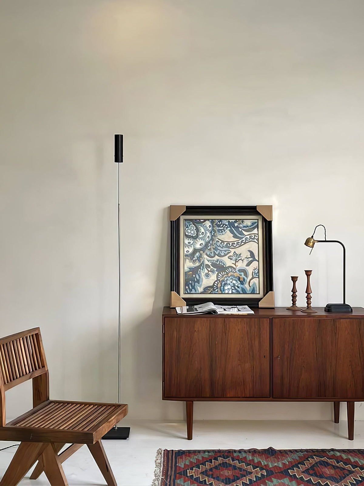 Telum Minimalistische Stehleuchte Schwarz Modern Ambient Wohnzimmer | Cielum